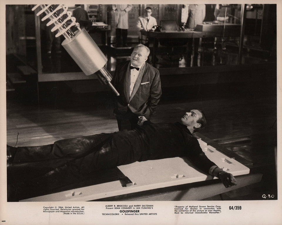 Goldfinger Original 1964 U.S. Silver Gelatin Single-Weight Photo