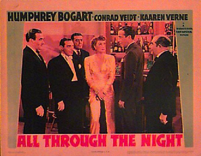 All Through the Night Original 1942 U.S. Scene Card