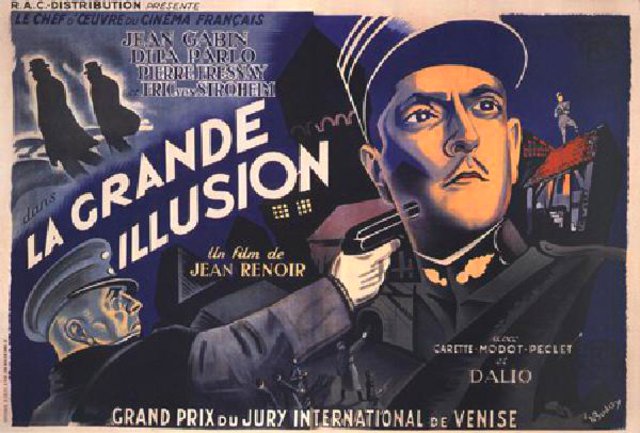 La Grande Illusion Original 1937 French Double Grande Movie Poster