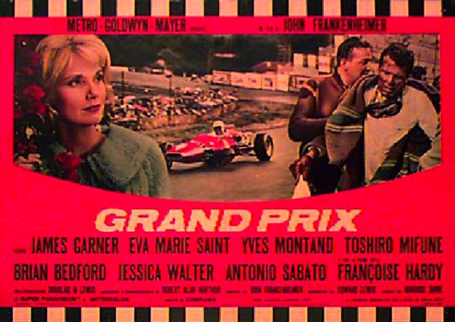 Grand Prix Original 1967 Italian Fotobusta Movie Poster