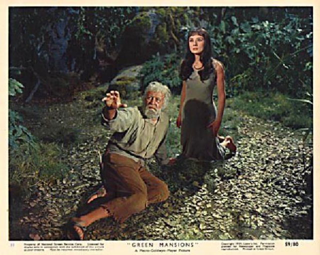Green Mansions Original 1959 U.S. Color Photo