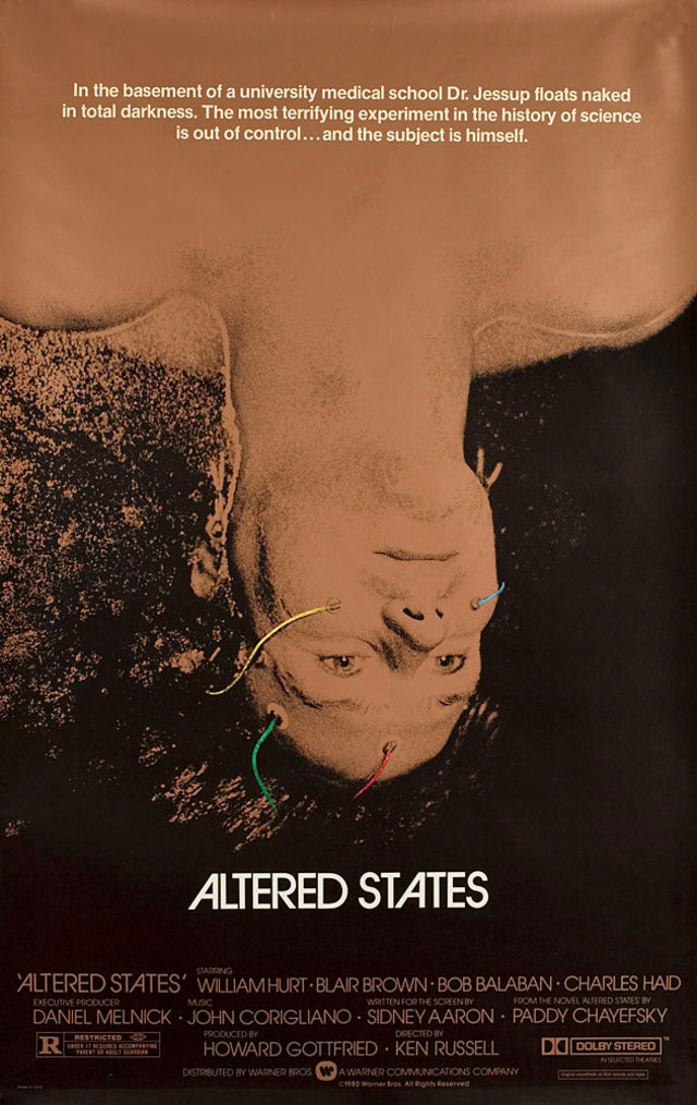 Altered States Original 1980 U.S. One Sheet Movie Poster Posteritati