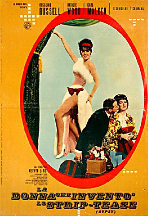 Gypsy Original 1962 Italian Fotobusta Movie Poster