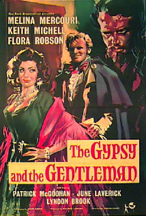 The Gypsy and the Gentleman Original 1957 British One Sheet Movie Poster