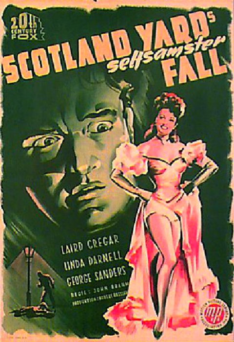 Hangover Square Original 1944 Austrian A1 Movie Poster