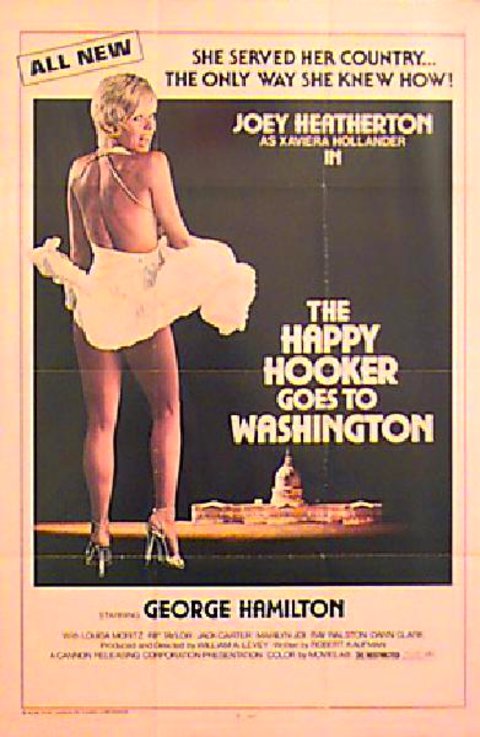 The Happy Hooker Goes to Washington Original 1977 U.S. One Sheet Movie Poster