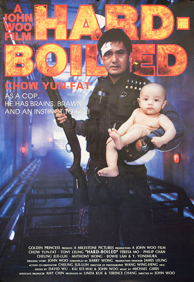 Hard Boiled Original 1992 U.S. One Sheet Movie Poster