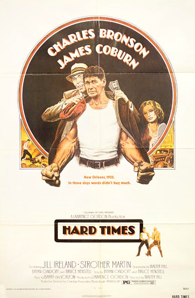 Hard Times Original 1975 U.S. One Sheet Movie Poster