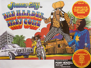The Harder They Come Original R1970s British Quad Movie Poster