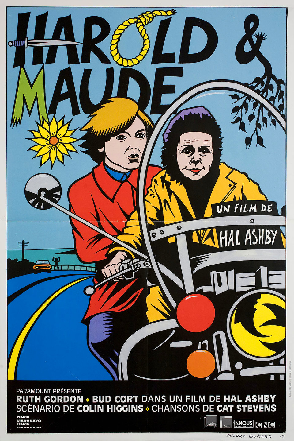 Harold and Maude Original R2009 French Petite Movie Poster