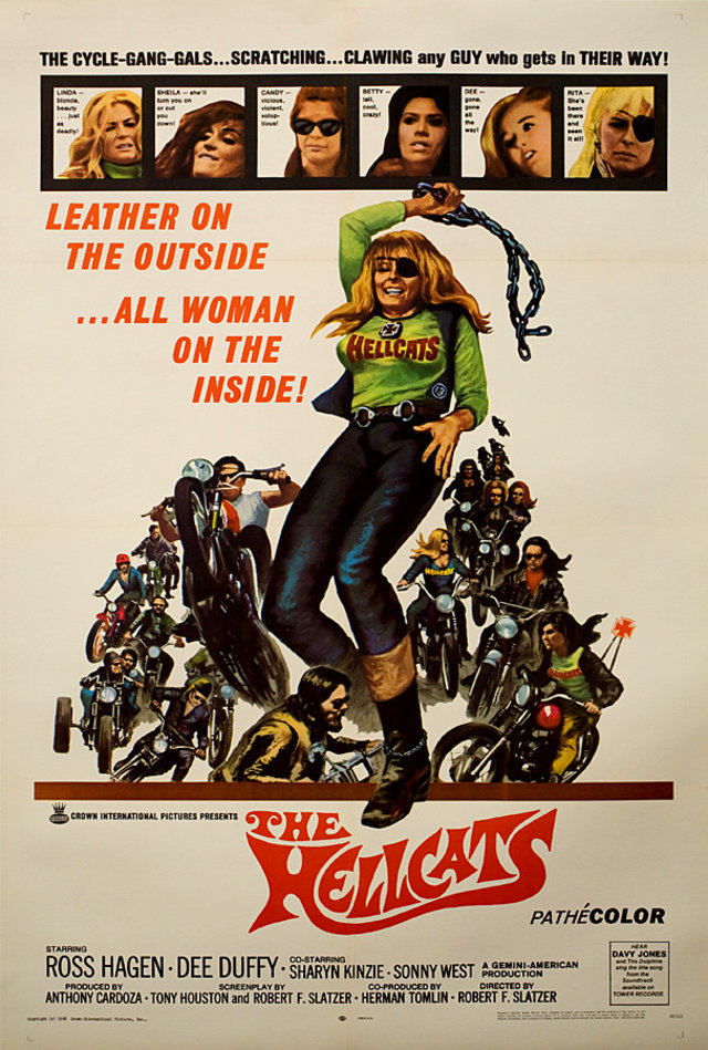 The Hellcats Original 1968 U.S. One Sheet Movie Poster