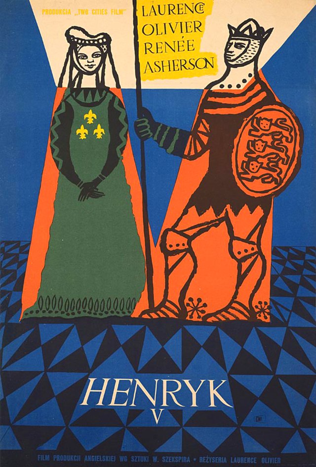 Henry V Original 1956 Polish A1 Movie Poster Posteritati Movie Poster