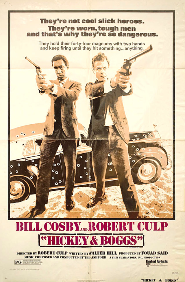Hickey & Boggs Original 1972 U.S. One Sheet Movie Poster