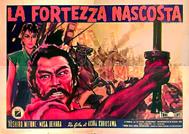 The Hidden Fortress Original 1960 Italian Large Movie Poster