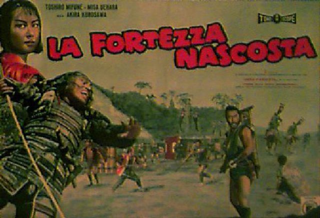 The Hidden Fortress Original 1960 Italian Fotobusta Movie Poster