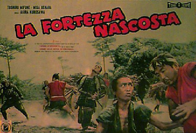 The Hidden Fortress Original 1960 Italian Fotobusta Movie Poster