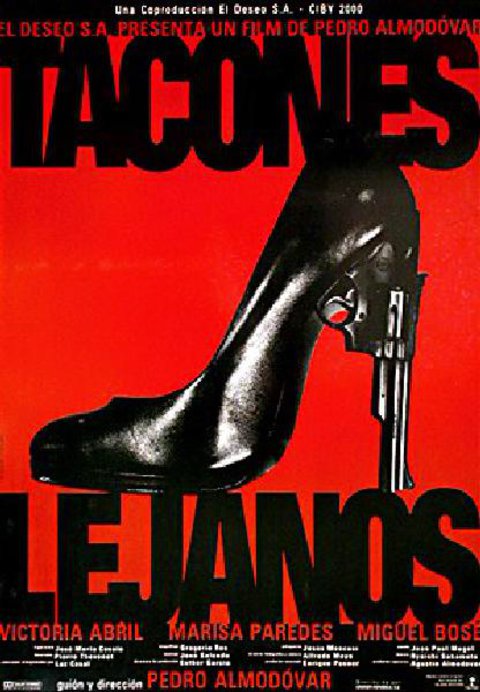 High Heels Original 1991 Spanish B1 Movie Poster