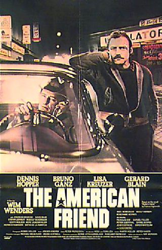 The American Friend Original 1977 U.S. One Sheet Movie Poster