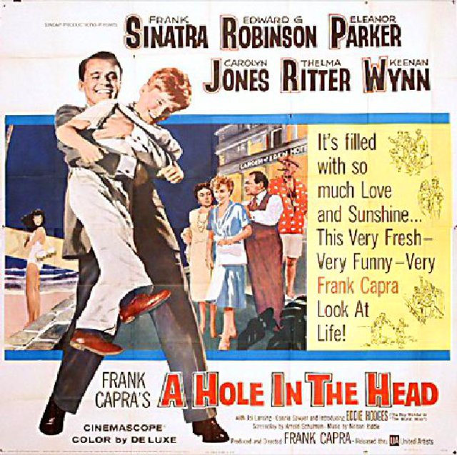 A Hole in the Head Original 1959 U.S. Six Sheet Movie Poster