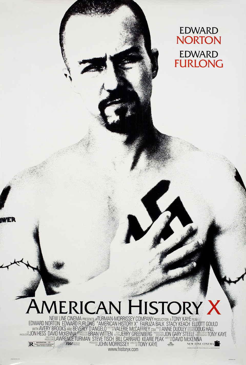 American History X 1998 U.S. One Sheet Poster