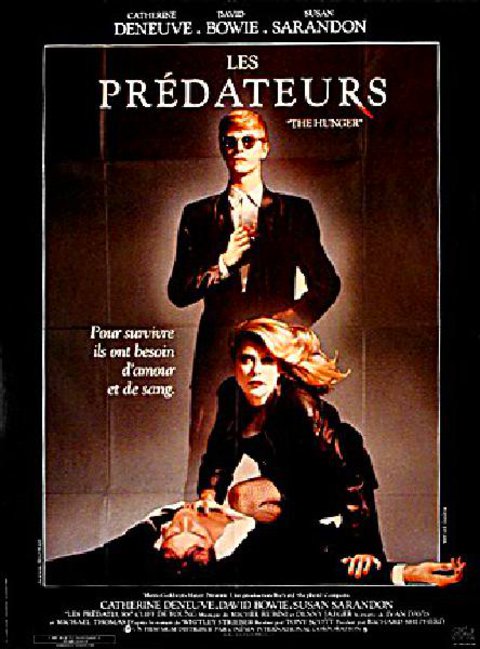 The Hunger Original 1983 French Grande Movie Poster