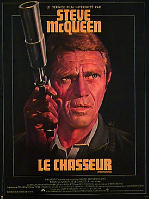 The Hunter Original 1980 French Petite Movie Poster