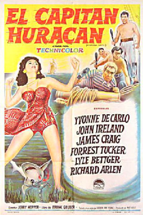 Hurricane Smith Original 1952 Argentine Movie Poster