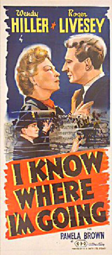 I Know Where I'm Going! Original 1947 Australian Daybill Movie Poster