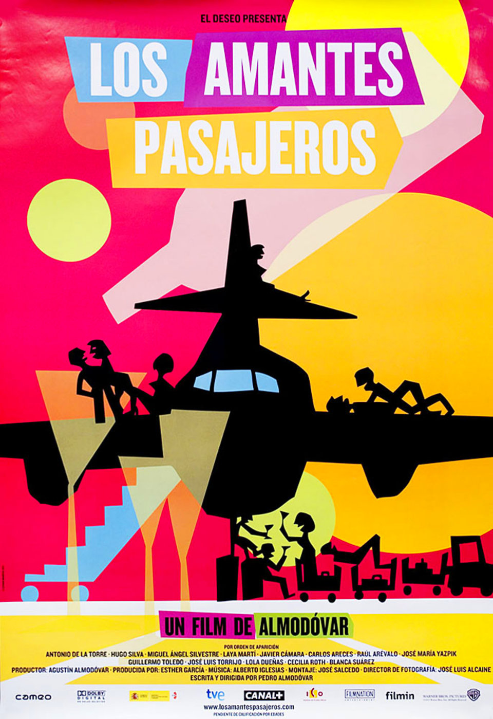 I'm So Excited! Original 2013 Spanish B1 Movie Poster