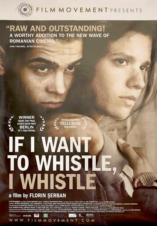 If I Want to Whistle, I Whistle Original 2010 U.S. One Sheet Movie Poster