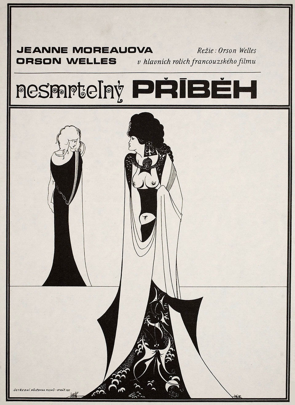 The Immortal Story 1969 Czech A3 Poster