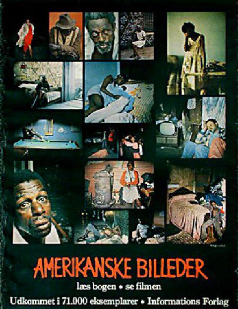 AMERIKANSKE BILLEDER 1990s Danish A1 Poster