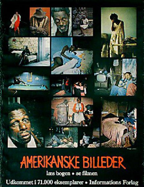 AMERIKANSKE BILLEDER Original 1990s Danish A1 Movie Poster