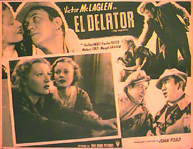 The Informer Original 1935 Mexican A2 Movie Poster