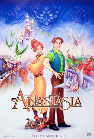 Anastasia Original 1997 U.S. Mini Movie Poster