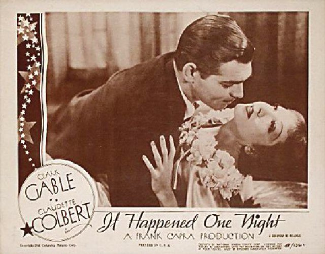 It Happened One Night R1948 U.S. Scene Card - Posteritati Movie Poster ...