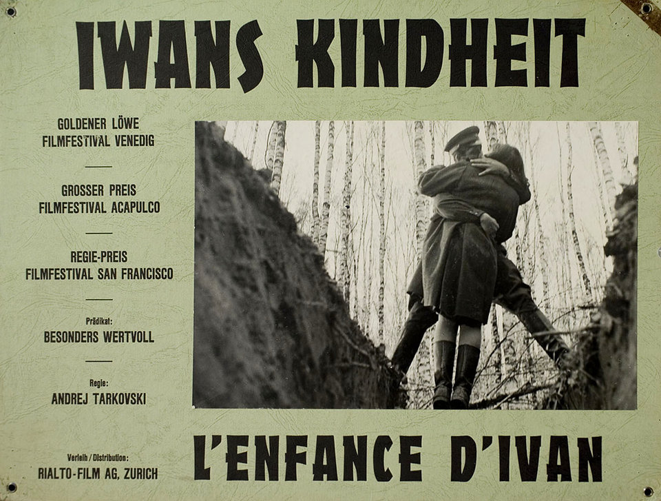 Ivan's Childhood Original 1964 Swiss Scene Card