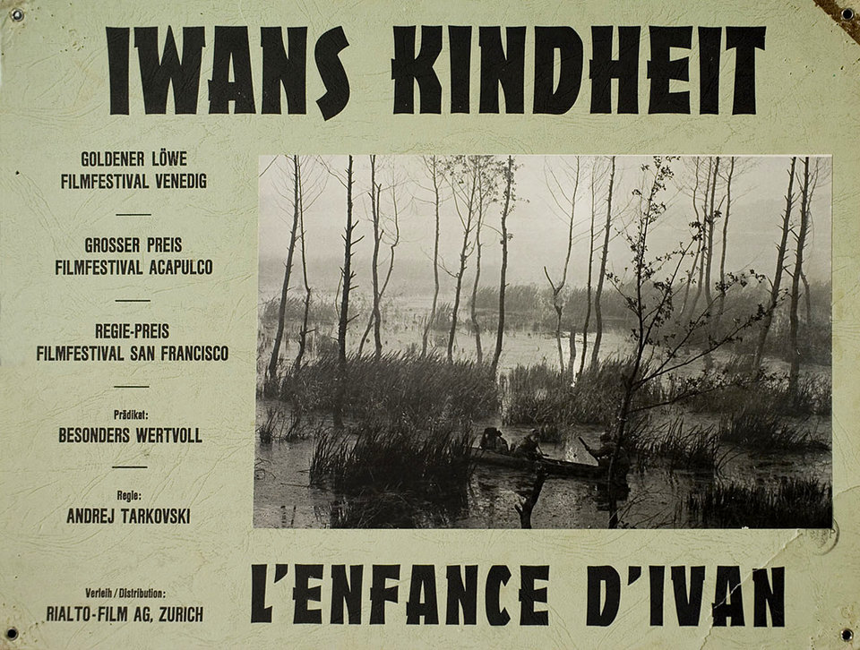 Ivan's Childhood Original 1964 Swiss Scene Card