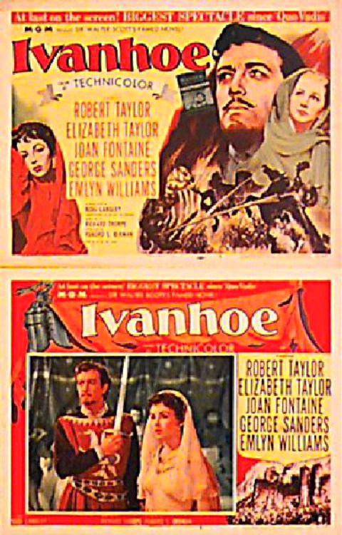 Ivanhoe Original 1952 U.S. Scene Card Set of 5
