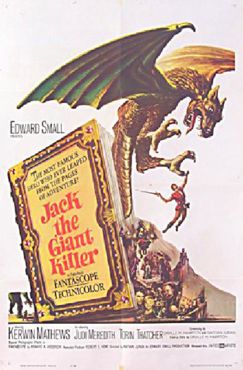 Jack the Giant Killer Original 1962 U.S. One Sheet Movie Poster
