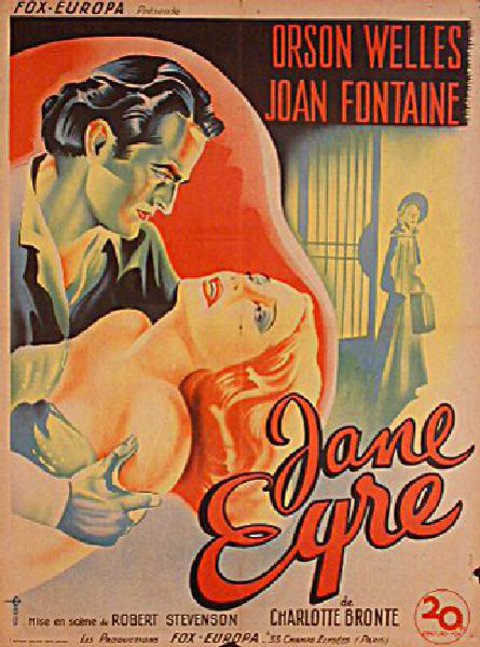 Jane Eyre Original 1943 French Moyenne Movie Poster