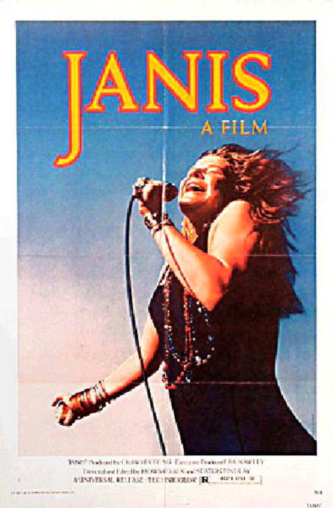 Janis Original 1975 U.S. One Sheet Movie Poster