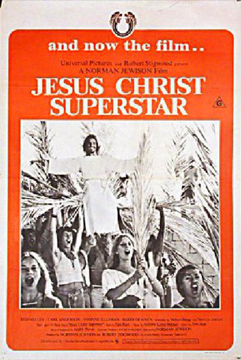 Jesus Christ Superstar Original 1973 Australian One Sheet Movie Poster