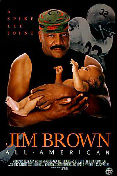 Jim Brown: All-American Original 2002 U.S. One Sheet Movie Poster
