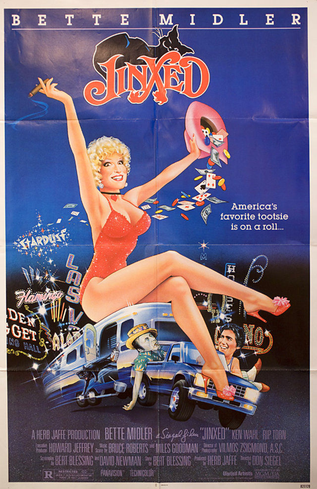 Jinxed! Original 1982 U.S. One Sheet Movie Poster