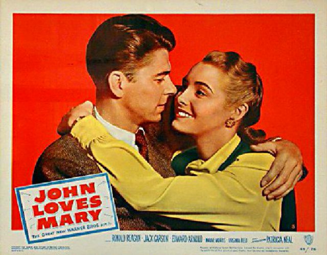John Loves Mary Original 1949 U.S. Scene Card