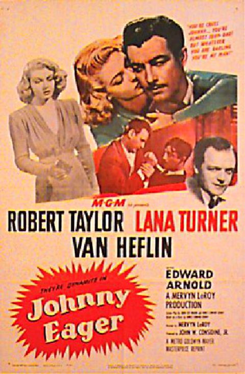 Johnny Eager Original R1949 U.S. One Sheet Movie Poster