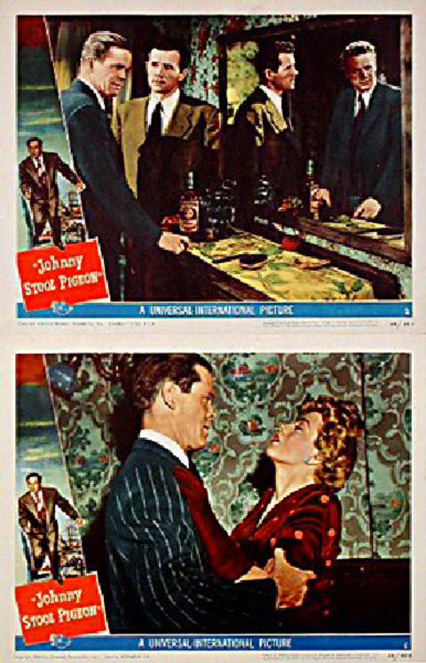 Johnny Stool Pigeon 1949 U.S. Scene Card Set of 2