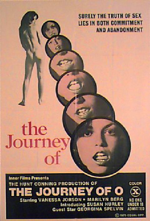 The Journey of O Original 1975 U.S. One Sheet Movie Poster