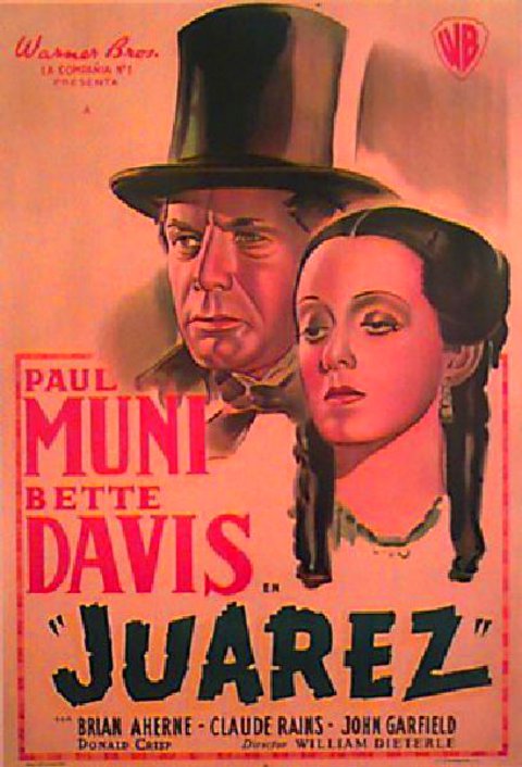 Juarez Original 1939 Argentine Movie Poster